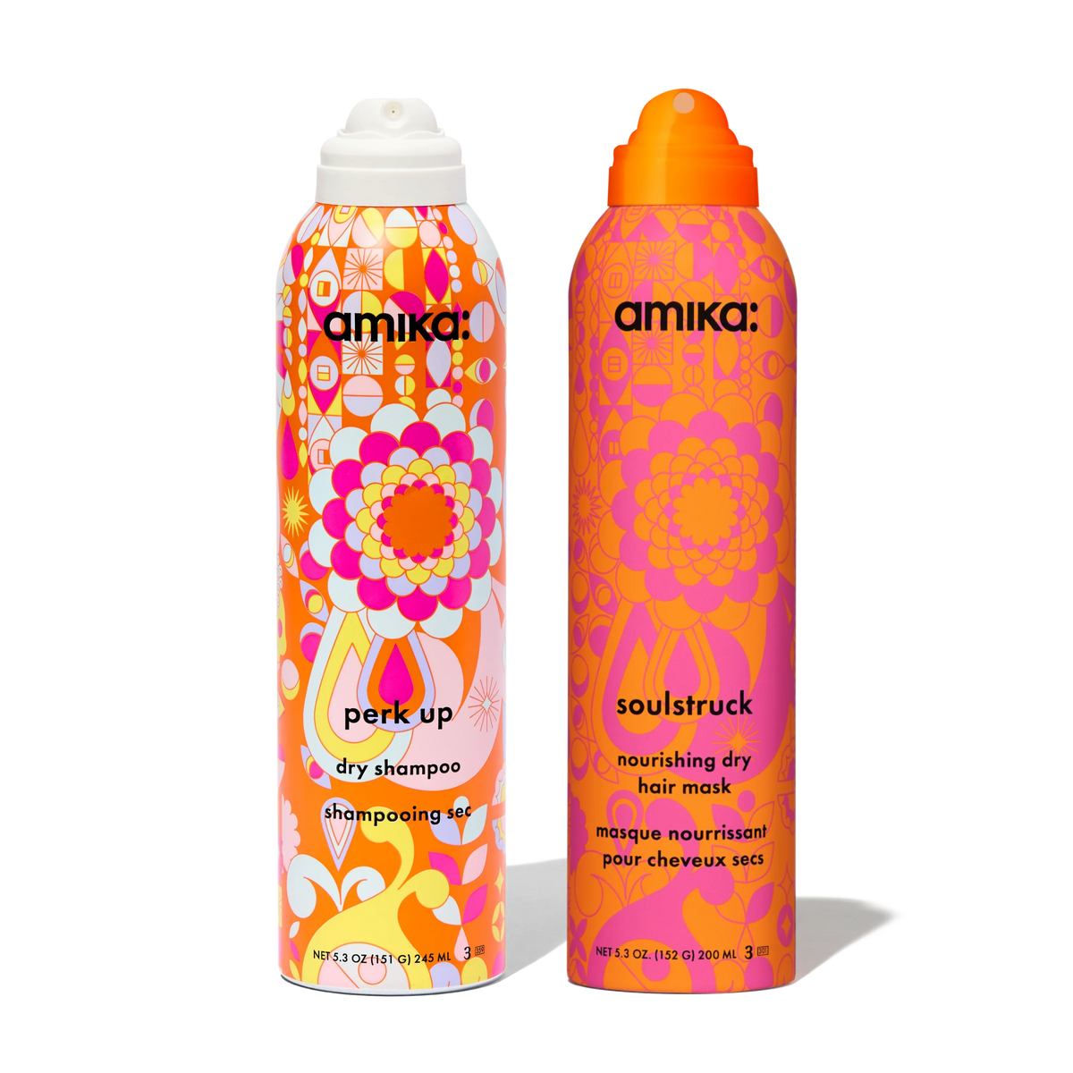soften + refresh duo perk up dry shampoo + soulstruck mask set